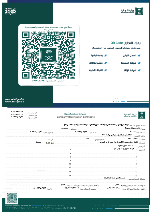 Certificates
