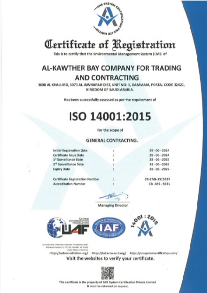 Iso Certificates
